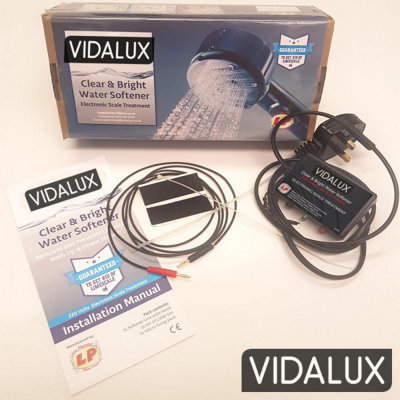 Vidalux Electronic Water Softener & Descaler from B&Q