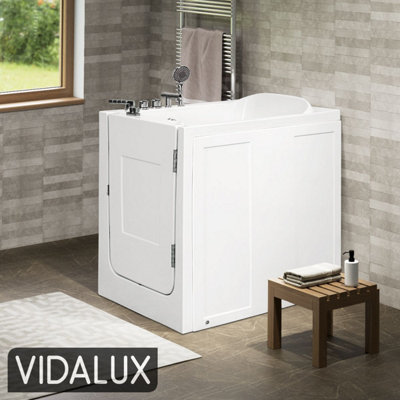 Vidalux Pennington Compact Easy Access Walk-In BathRight Hand from B&Q