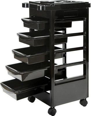 Xample 6 Tier Hairdresser Trolley Beauty Salon Trolley Practical For Salon Essentials Easy To Move Compartment Trolley For Hairdresser