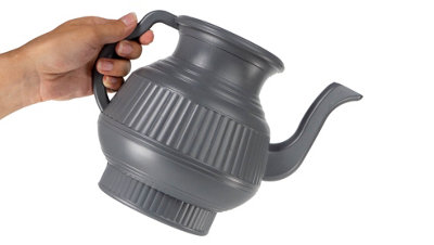 Mayaka786 Grey Lota Bodna Toilet Wash Jug Modern DesignDurable Plastic from B&Q