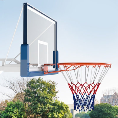 Costway 45 Cm Basketball Rim Replacement Wall Mounted Basketball Hoop from B&Q