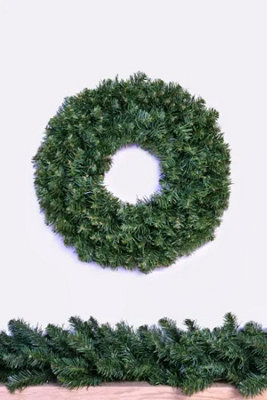 60cm Extra Wide Arbor Vitae Wreath