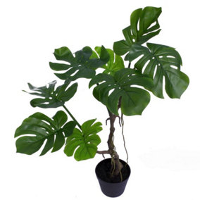 60cm Leaf realistic Artificial Monstera Cheese Plant