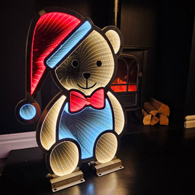 Teddy bear christmas lights online