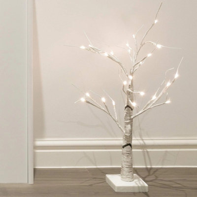 60CM LED Twig Birch Table Tree Light Up Branch Lights Desktop Dinner ...