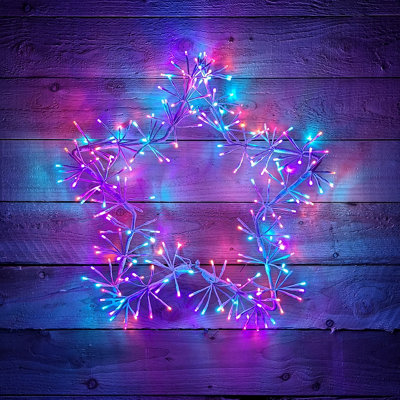 Twinkling led deals starburst lights