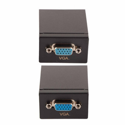 60M VGA RJ45 Extender Transmitter and Receiver for CAT-5/6 Ethernet Cables