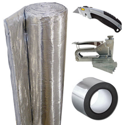 60m2 EcoPro Caravan Insulation Kit - For Insulating Under Static Caravans To Help Prevent Cold And Draughts