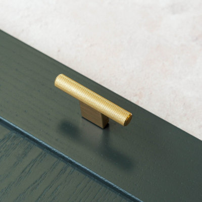60mm Knurled Textured Dark Brass Cupboard Pull Price Comparisons | Compare The Build