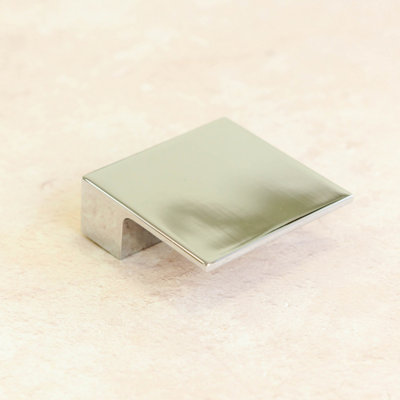 60mm Polished Chrome Square Knob