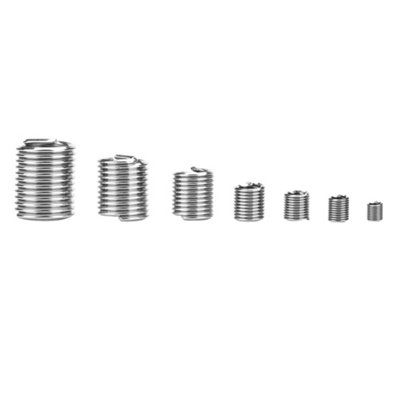 60pcs M3-M12 SS304 Stainless Steel Coiled Wire Helical Thread Inserts