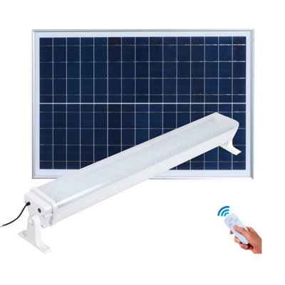 Solar garage store lights