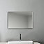 60x45cm Frameless Rectangle Wall Mounted Mirror