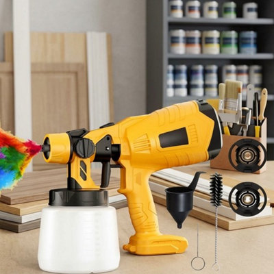 Paint Sprayer CordlessSpray Gun With 3 Nozzle Kit