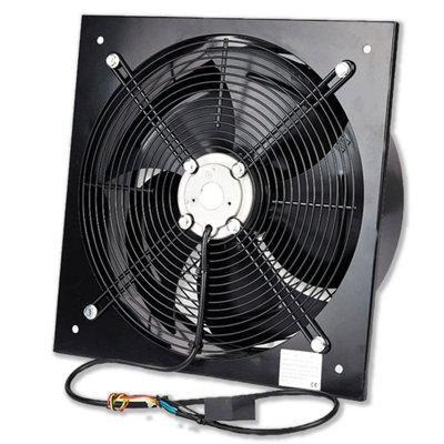 Powerstar Electricals Fda200 Heavy Duty Industrial Extractor Ventilation Exhaust Fan With Grill from B&Q