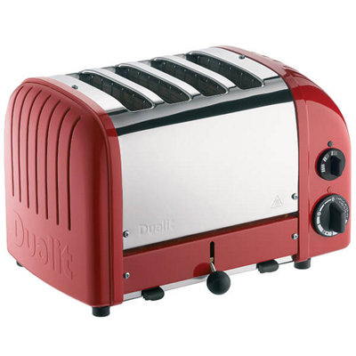 Dualit Classic Vario Aws Red 4 Slot Toaster from B&Q