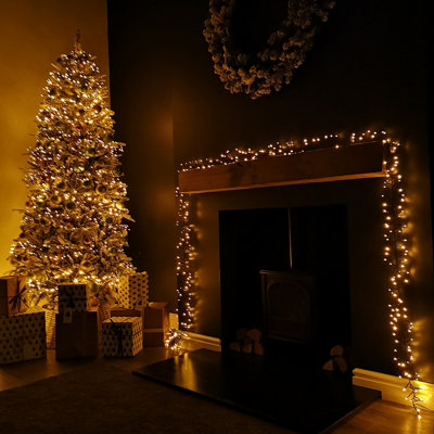 Vintage gold christmas lights hotsell