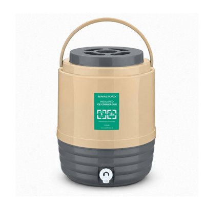 Royalford 15L Insulated Ice Cooler Jug Water Dispenser With TapPink from B&Q