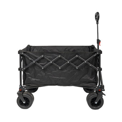 Royalford Folding Camping Trolley 155L Heavy Duty Wagon Cart With Wheels 80Kg Capacity from B&Q