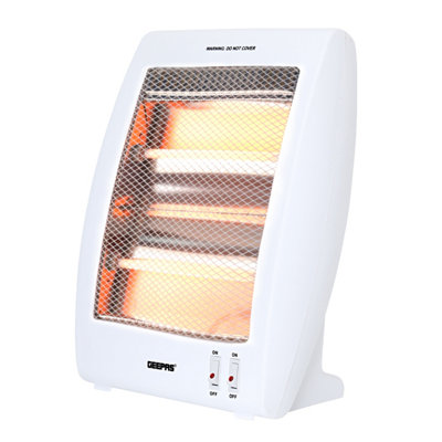 B&Q -  Portable Quartz Halogen Heater With 2 Temperature Settings