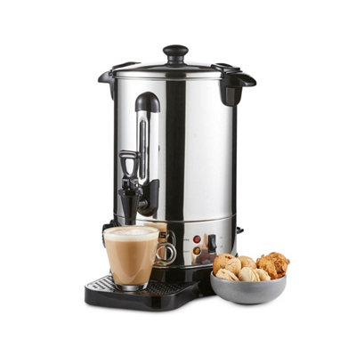 B&Q -  Electric Catering Urn 950W Instant Hot Water Boiler Dispenser Tea Urn Kettle 7L
