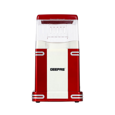 B&Q -  1200W Electric Popcorn Maker Machine Makes HotFreshHealthy And Fat Free Theater Style Popcorn Anytime On/off Switch