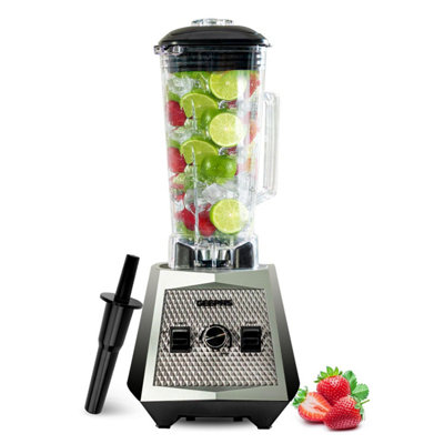 Geepas 1500W Super Jug Blender Unbreakable Pc 2L JarCountertop Blender 8-Fins Blade For Ice Crushing Frozen Drinks from B&Q