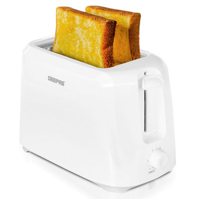 Geepas 2 Slice Bread Toaster With 6 Level Browning Control700W from B&Q