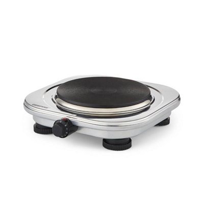 Geepas 1500W Stainless Steel Portable Electric Hot Plate Hob from B&Q