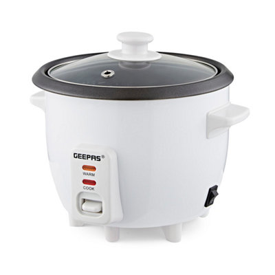 Geepas 450W Rice Cooker 0.6L Electric Rice Cooker Non Stick Pot from B&Q