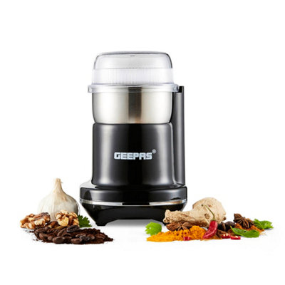 Geepas 200W Coffee Grinder Electric Coffee Grinder For Coffee Beans Spices & Nuts from B&Q