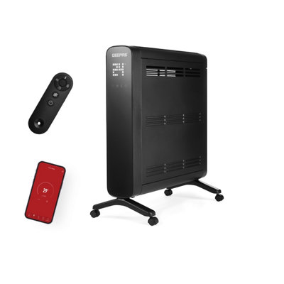 Geepas Unisex Black 2000W Smart Wifi Electric Convector Heater With Timer And Safety Features In - Image 6
