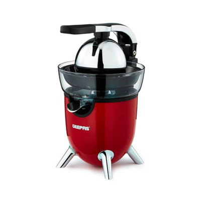 Geepas Retrovive Electric Citrus Juicer Fruit Squeezer Juice Extractor from B&Q