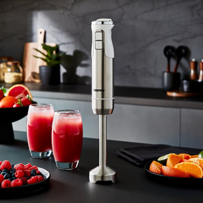 Geepas Hand Blender 800W Handheld Immersion Stick Blender from B&Q