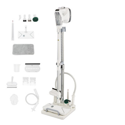 B&Q -   1500W Multifunctional Steam Mop & Cleaner HandheldTouch Control Aroma Therapy
