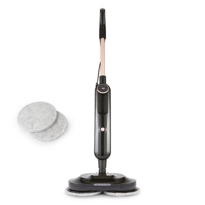 B&Q -  Digital Steam Cleaner Mop With Twin Rotating Scrubbing Pads 2 Steam Settings & Water Tank