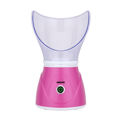 B&Q -  2-In-1 Electric Facial Steamer Nasal Inhaler For Cold Flu Sinus Relief