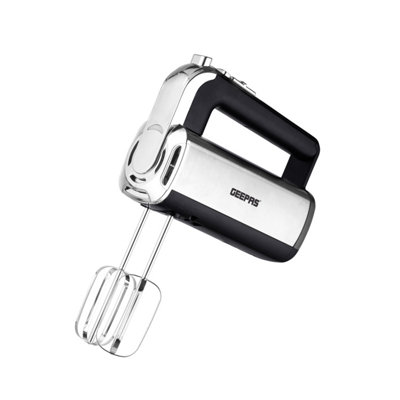 B&Q -  Electric Hand Mixer Electric Whisk With Storage Base 5-Speed & Turbo