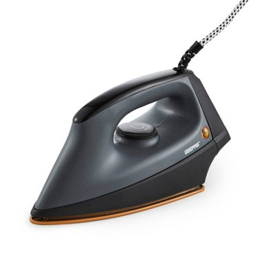 Geepas 1200W Heavy Weight Dry Iron Golden