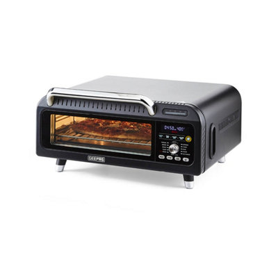 GEEPAS Air Fryer Oven | 15-in-1 Presets Multifunctional Pizza Oven | Digital Touch Control Triple Glass Door Interior Light | 40-400°C Temp 18L Capaci - Image 3