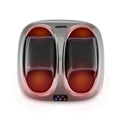B&Q -  4-In-1 Foot Massager 3 Speeds Heat Kneading Tapping Air Compression