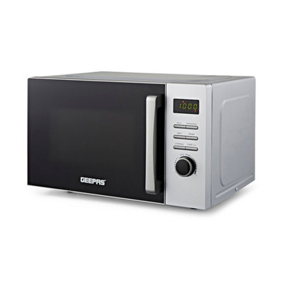 B&Q -  23L Microwave Oven 800W8 Auto-Cook PresetsSilver