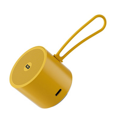 Geepas 15W Bluetooth Speaker With 5H Playtime Ipx7 Waterproof Bt 5.4 Type-CYellow from B&Q