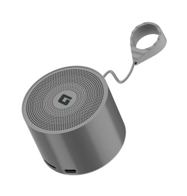 Geepas Portable Bluetooth Speaker 3D HiFi Fast Charging 5 Hour Playtime in Grey - Image 7