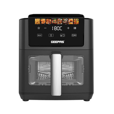 B&Q -  5L Air Fryer With Digital Touch Control8 PresetsViewing Window