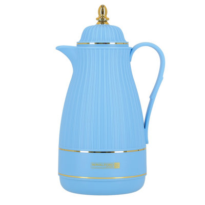 Royalford Glass Vacuum Flask Tea Carafe Airpot 1000MlBlue from B&Q