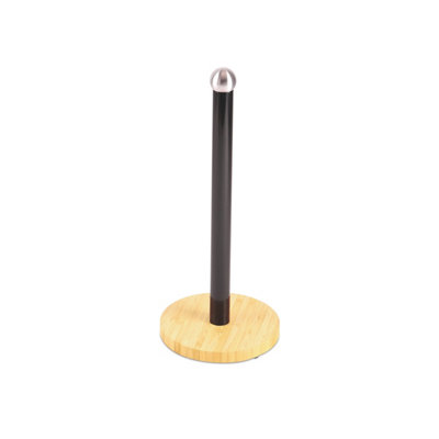 B&Q -  Paper Roll Holder Free Black