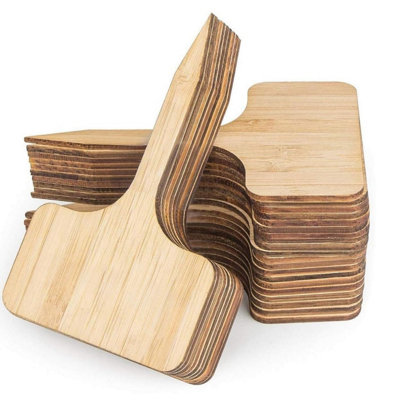  - 50Pcs Bamboo Plant Labels,type Garden Tags Bamboo Plant Labels Plant Tags For Plants Outdoor Garden Markers Vegetable