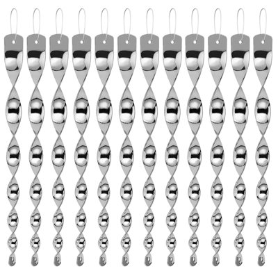  - 10 Pcs Woodpecker Deterrent For HouseBird Scare Rods For Outside Garden And Yard Bird Reflective Repellent Devices