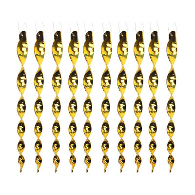  - 10 Pcs Woodpecker Deterrent For HouseBird Scare Rods For Outside Garden And Yard Bird Reflective Repellent Devices